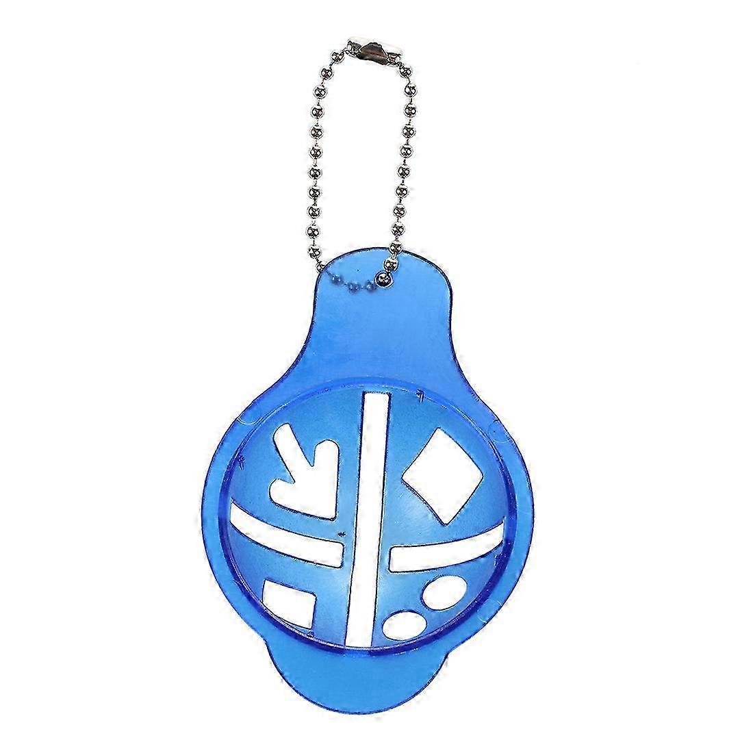 Golf Ball Linear Line Marker Template Swing Drawing Alignment Tool Blue
