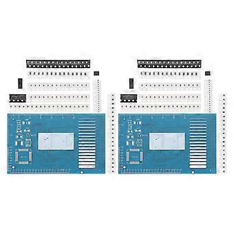 2 set di kit di schede per la pratica di saldatura SMD SMT Component Schools Scheda di saldatura per principianti Luoghi di lavoro Kit di apprendimento per saldatura fai-da-te
