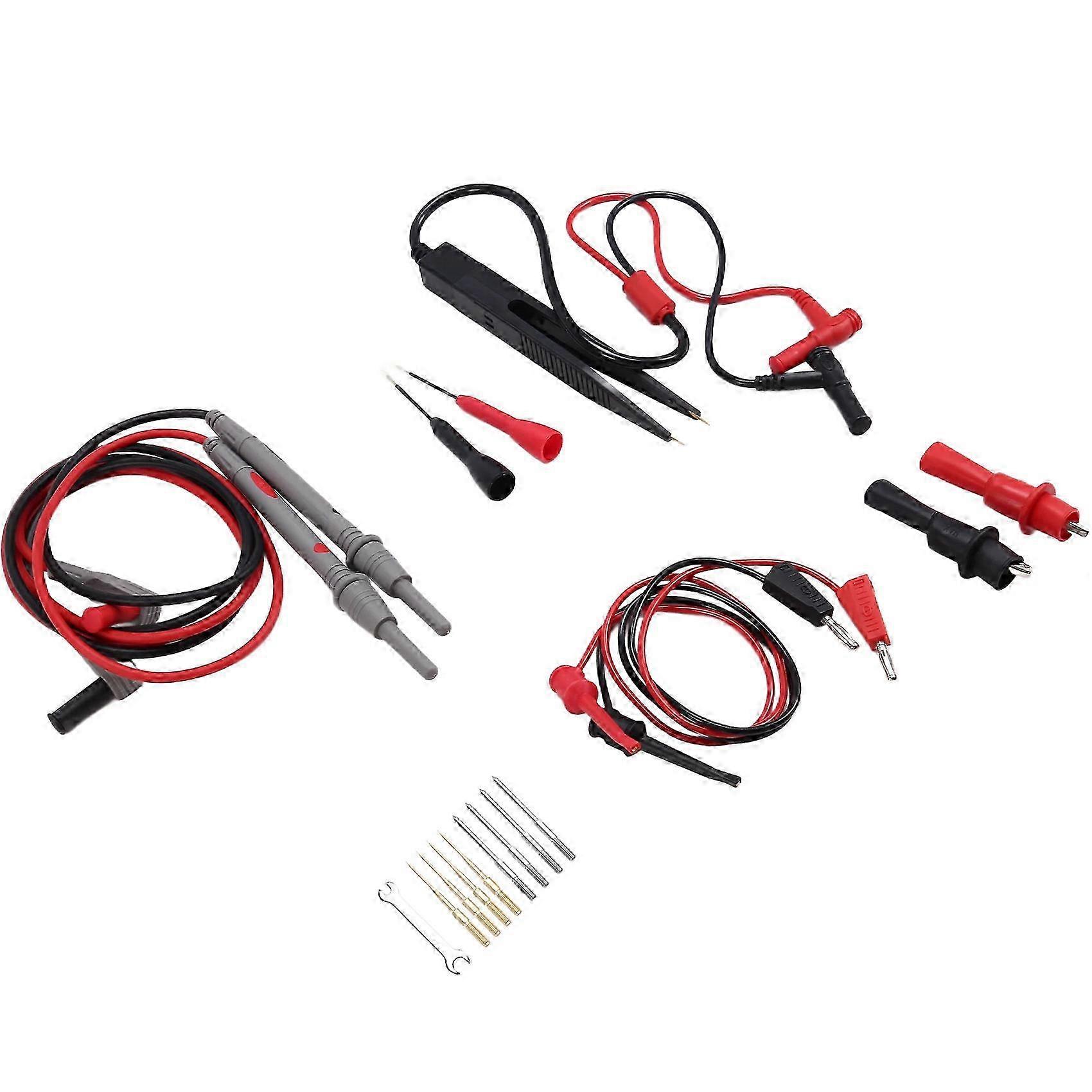 Multimeter Test Leads Kit Replaceable Multimeter Test Probe Wire Professional Electrical Testing Set