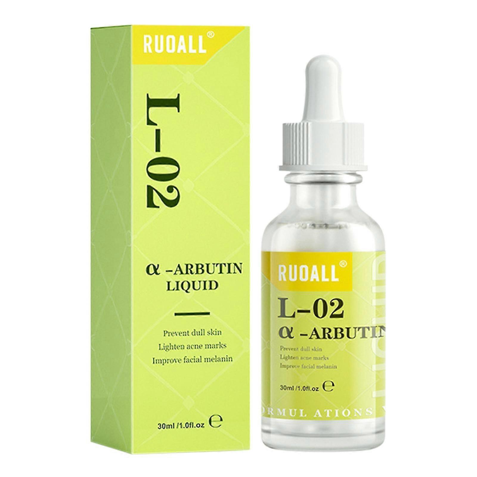 Arbutin Lightening Serum 30ml | Skin Brightening Essence with Natural Ingredients, Dermatologist Tested, Reduces Sunburn Cells, for All Skin Types