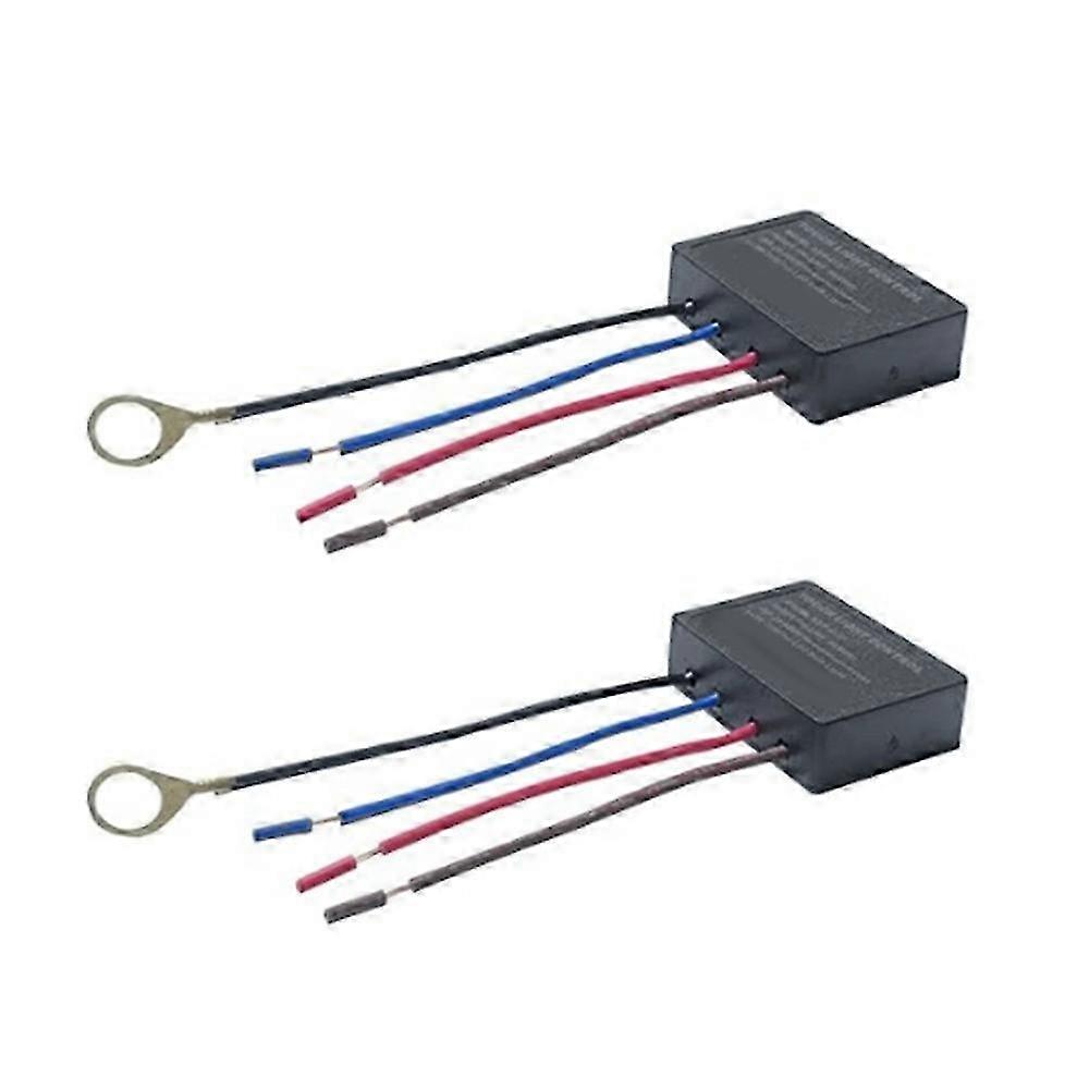 2 Pcs 3 Way Touch Sensor Dimmer, Touch Dimmer Switch Desk Lamp Repair Kits Control Module, Replacement Sensor