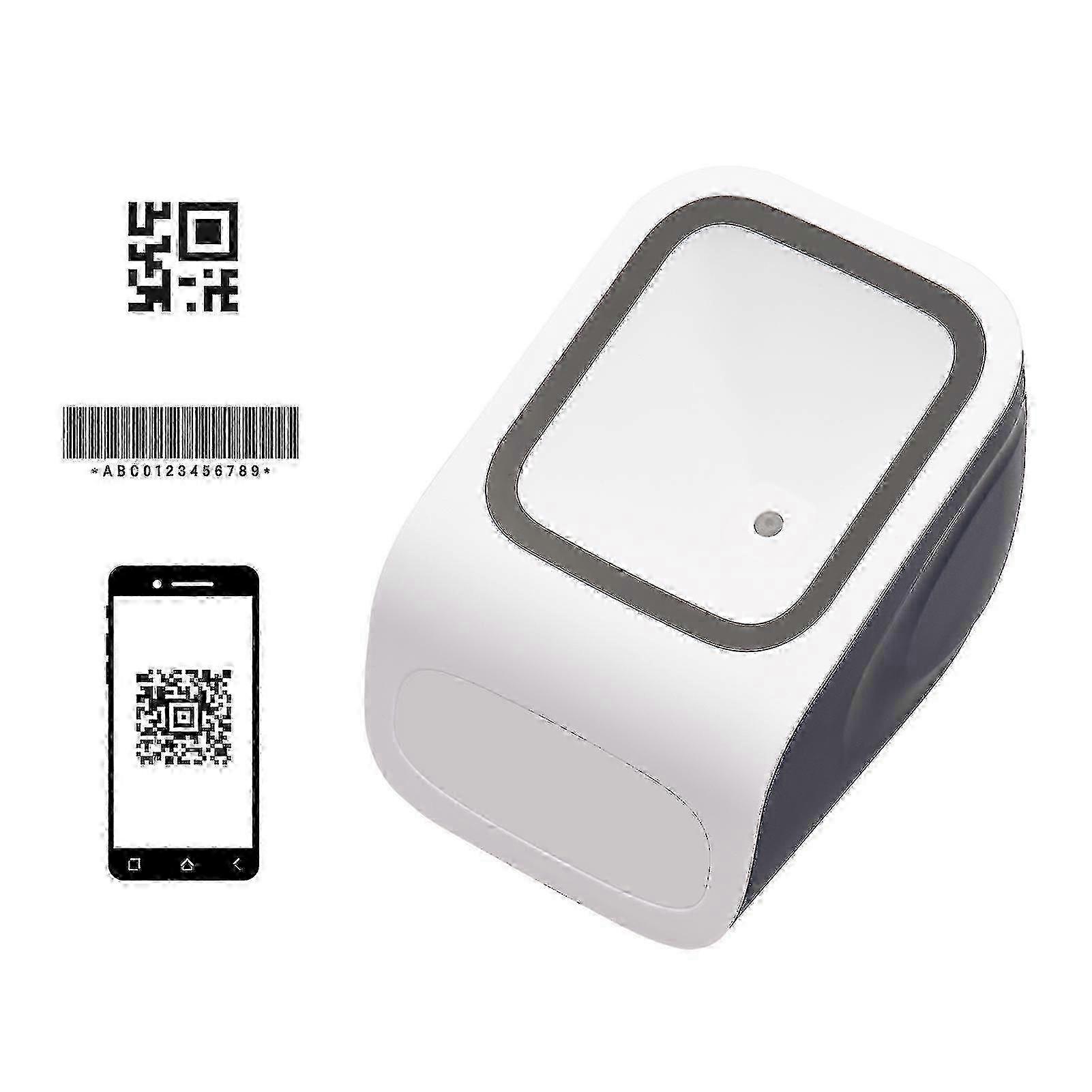Hands-Free USB Wired Barcode Scanner Platcompatible withm 1D 2D QR Code Reader Plug&Play