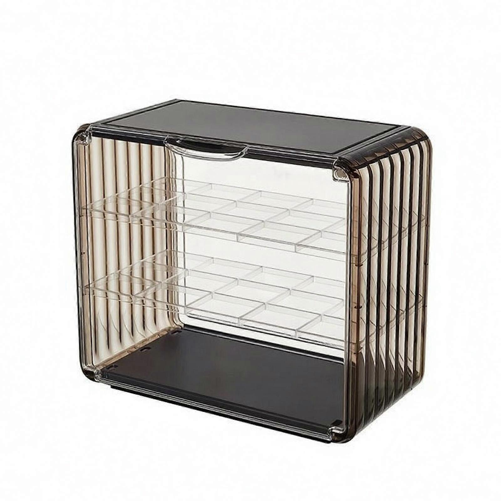Desktop Cup Storage Box Single-Layer Acrylic Cup Rack Rounded Edges Dustproof