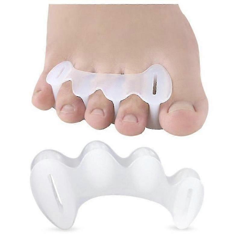 elastic toe separator for improved foot posture