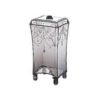 Cotton Pad Organizer Storage Case for Makeup Holder 1Pcs Light Grey