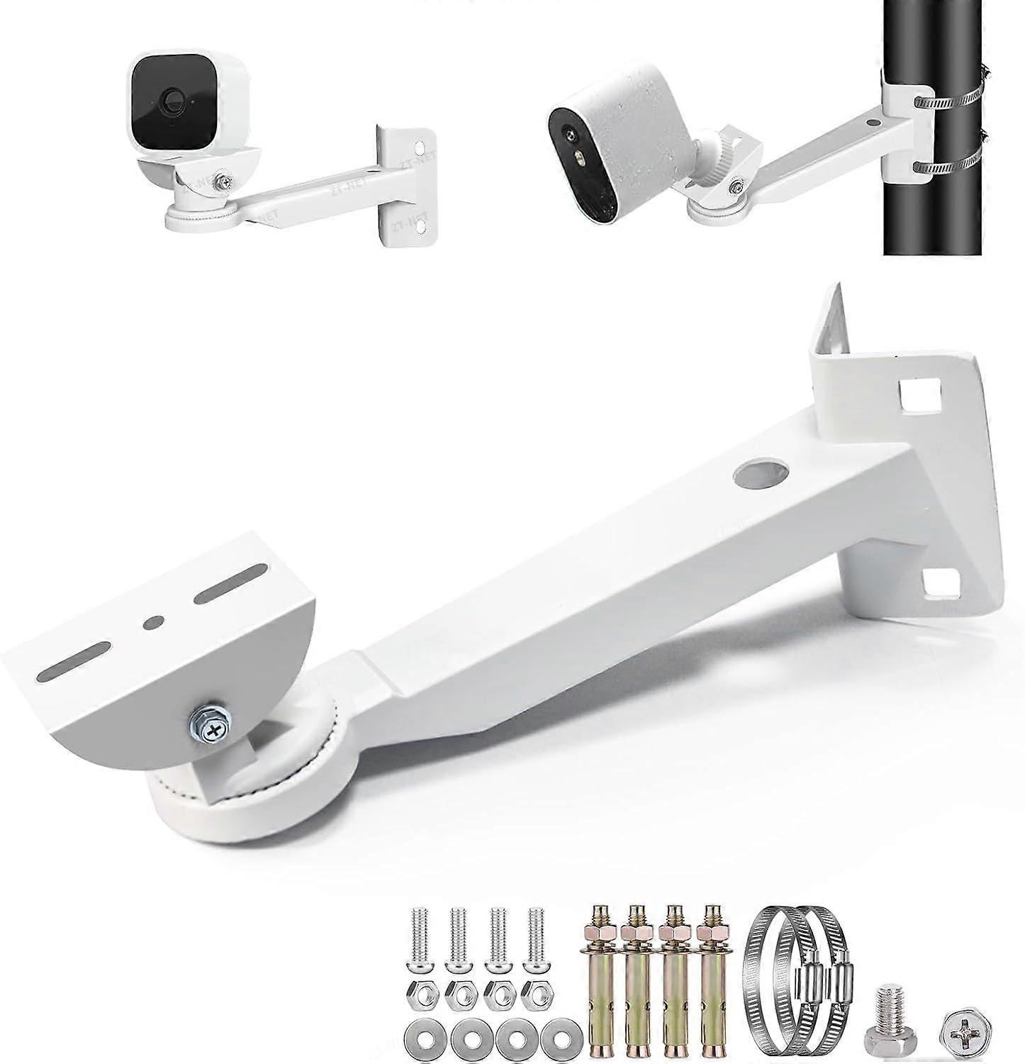 Adjustable 90 Degree Camera Corner Pole Mount Bracket for CCTV Security