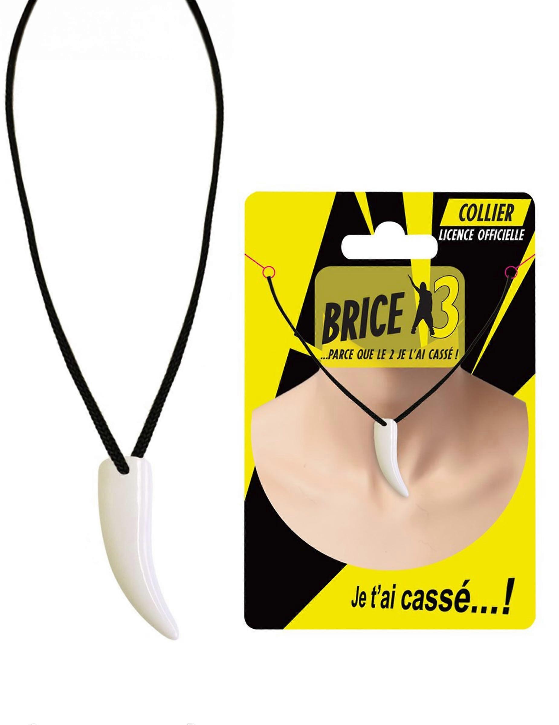 Brice de Nice shark tooth necklace