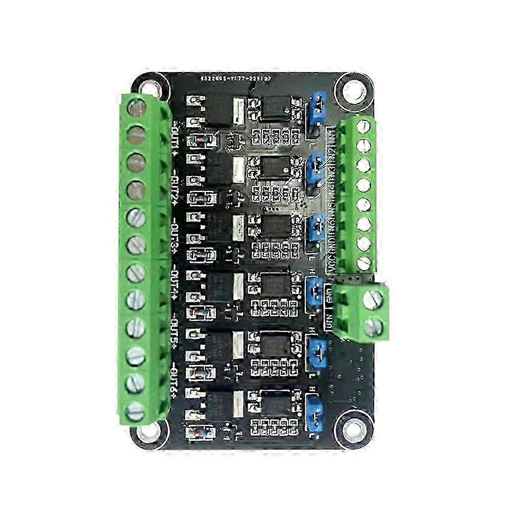 6 Channels MOS Module/Microcontroller PLC Amplifier Field-Effect Transistor/Optocoupler Isolation/MOS Driver Board 5V