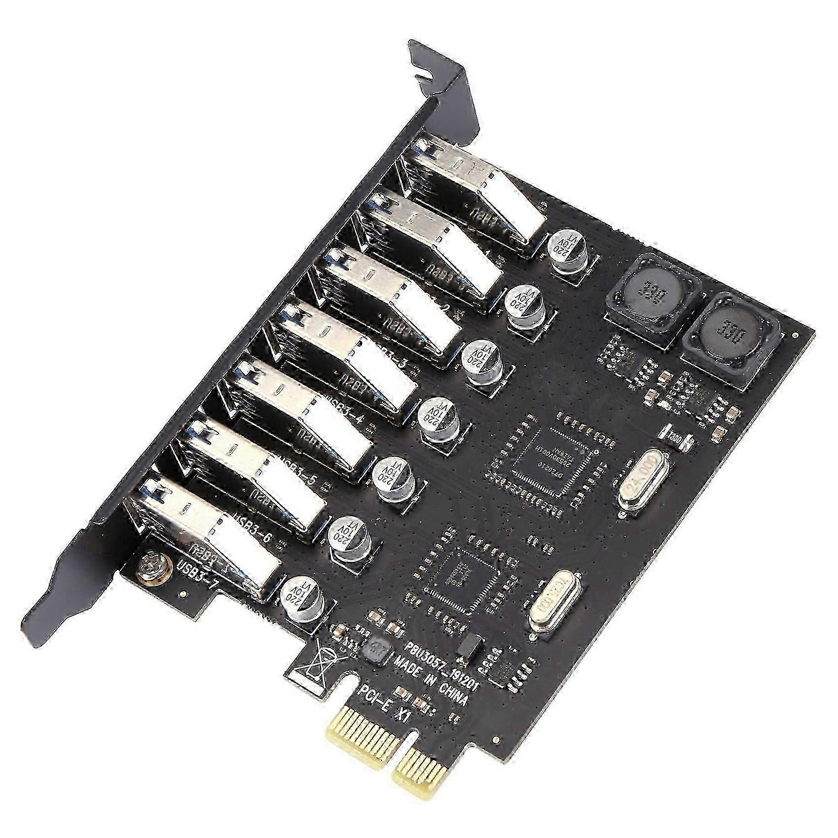 USB3.0 7-Port PCIe Adapter