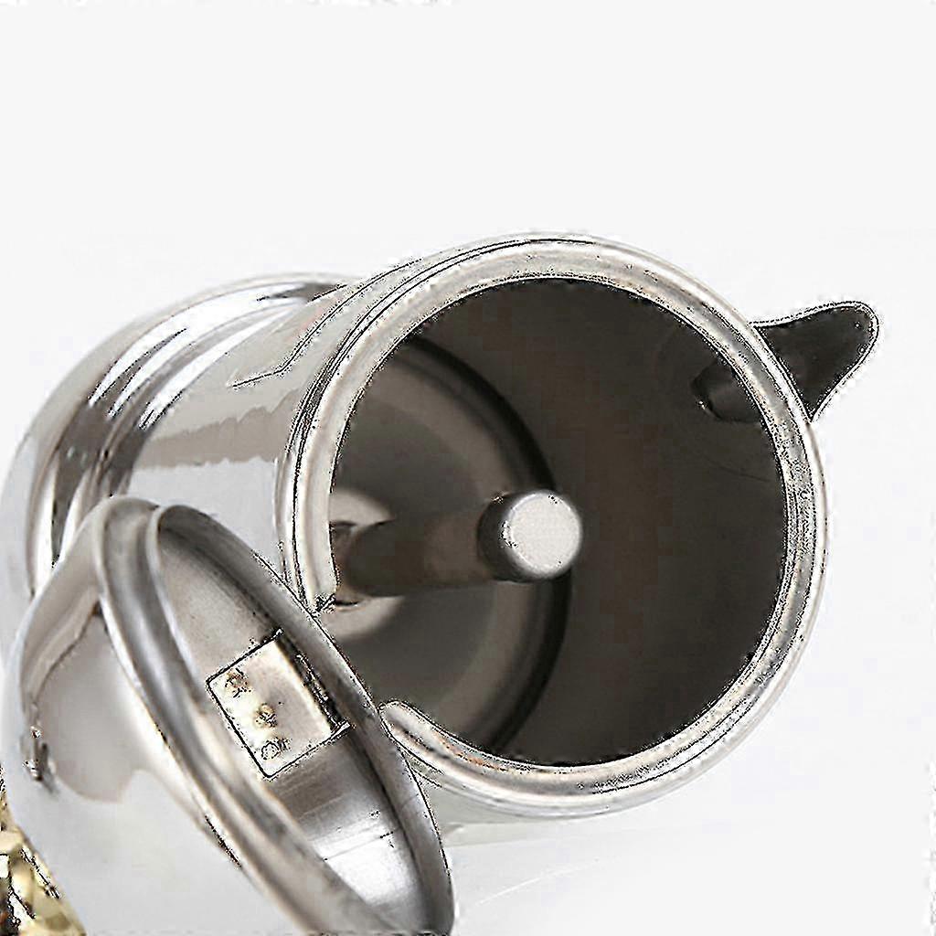 Compact Stainless Steel Espresso Maker