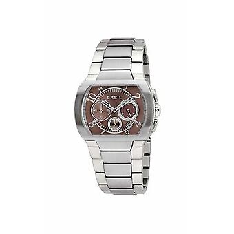 Breil Tribe horloges Memory Quartz analoge man horloge met roestvrijstalen armband TW0478