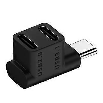 Compacte USB-C splitter voor de Steam Deck.