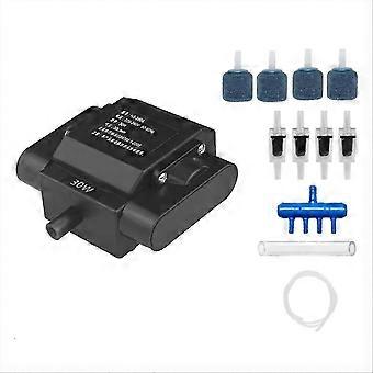 Aquarium Air Pump Fish Oxygen Aerator Pump Basement Aquarium Hydroponic Air Pump Bubbler with Accessories EU Plug