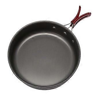 Padella da campeggio, ideale per cucinare all'aperto, portatile, antiaderente, per picnic, escursioni, cucina. Utensile da cucina, padella. - JNNJV.