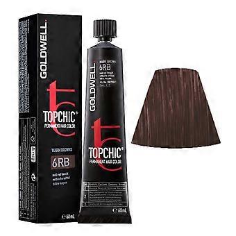 Hair Color - GOLDWELL - Topchic - 60ml - Red - Cream
