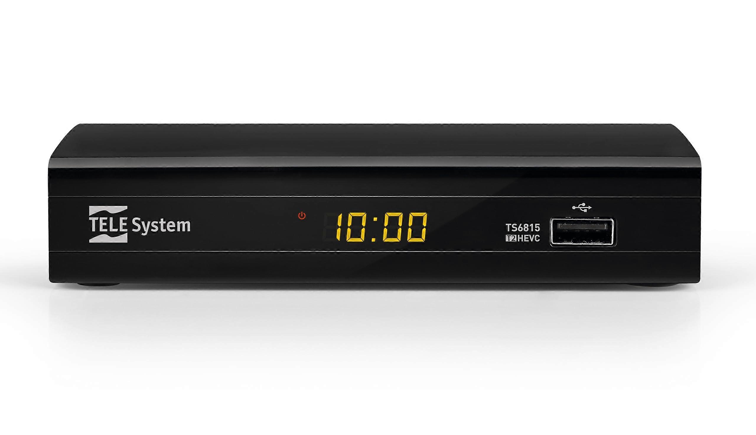 Digital Terrestrial Decoder DVB-T2 HEVC 10 bit-HD HDR