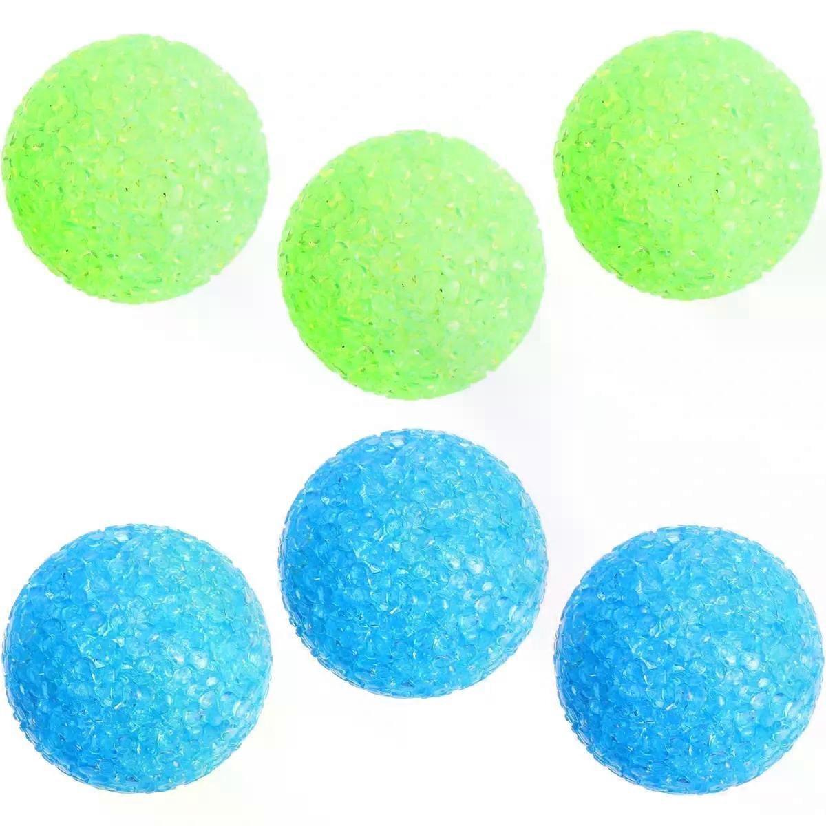 Ball Toy with Bell for Interactive Play, 6pcs Plastic