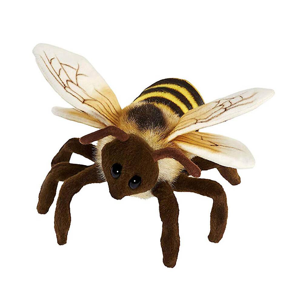 22cm Hansa Honey Bee Plush Soft Cuddly Realistic Stuffed Animal Toy Fluffy Gift