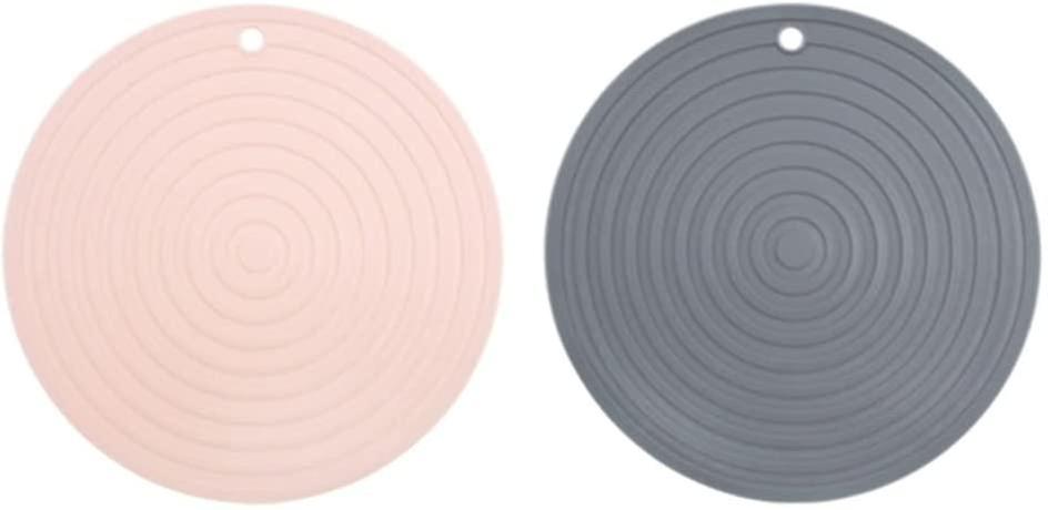 Cat Bowl Mat 2 Pieces Dog Bowl Mat And Cat Food Dog Placemat Non-slip Mat Underside Bowls Portable