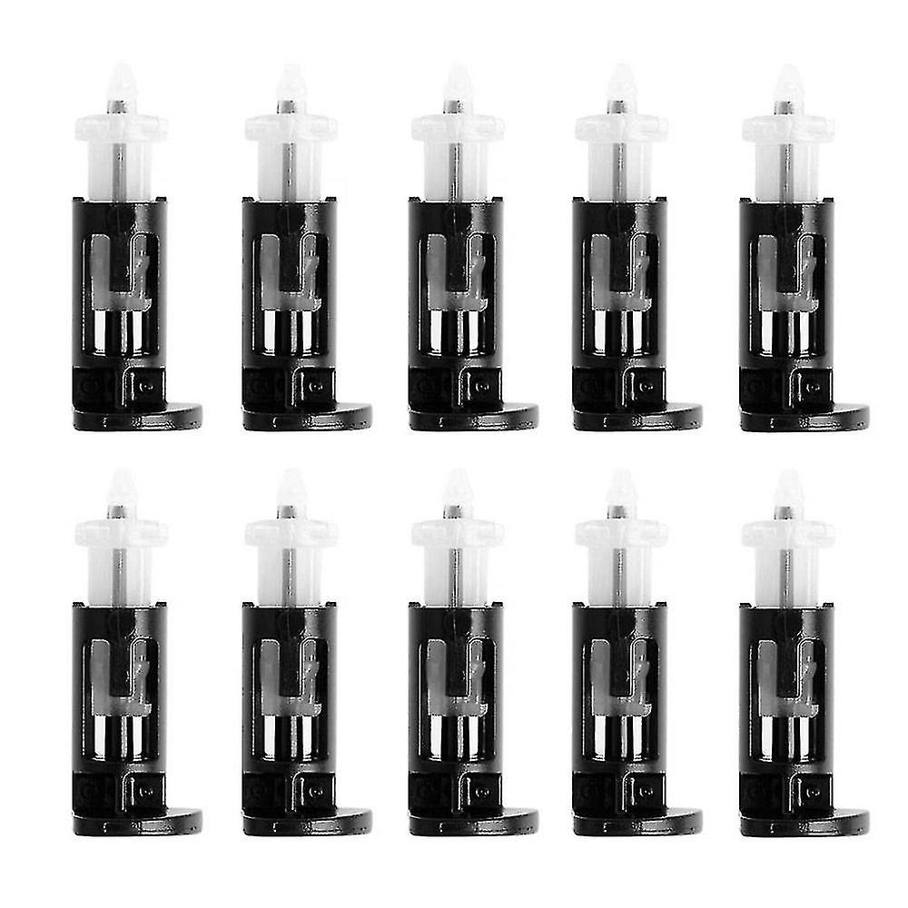 10pcs Plastic Mounting Clip For Intel 4 Way Cpu Coolers 1155 775 Cpu Heatsink Mount Pin Push Screw-haoyi