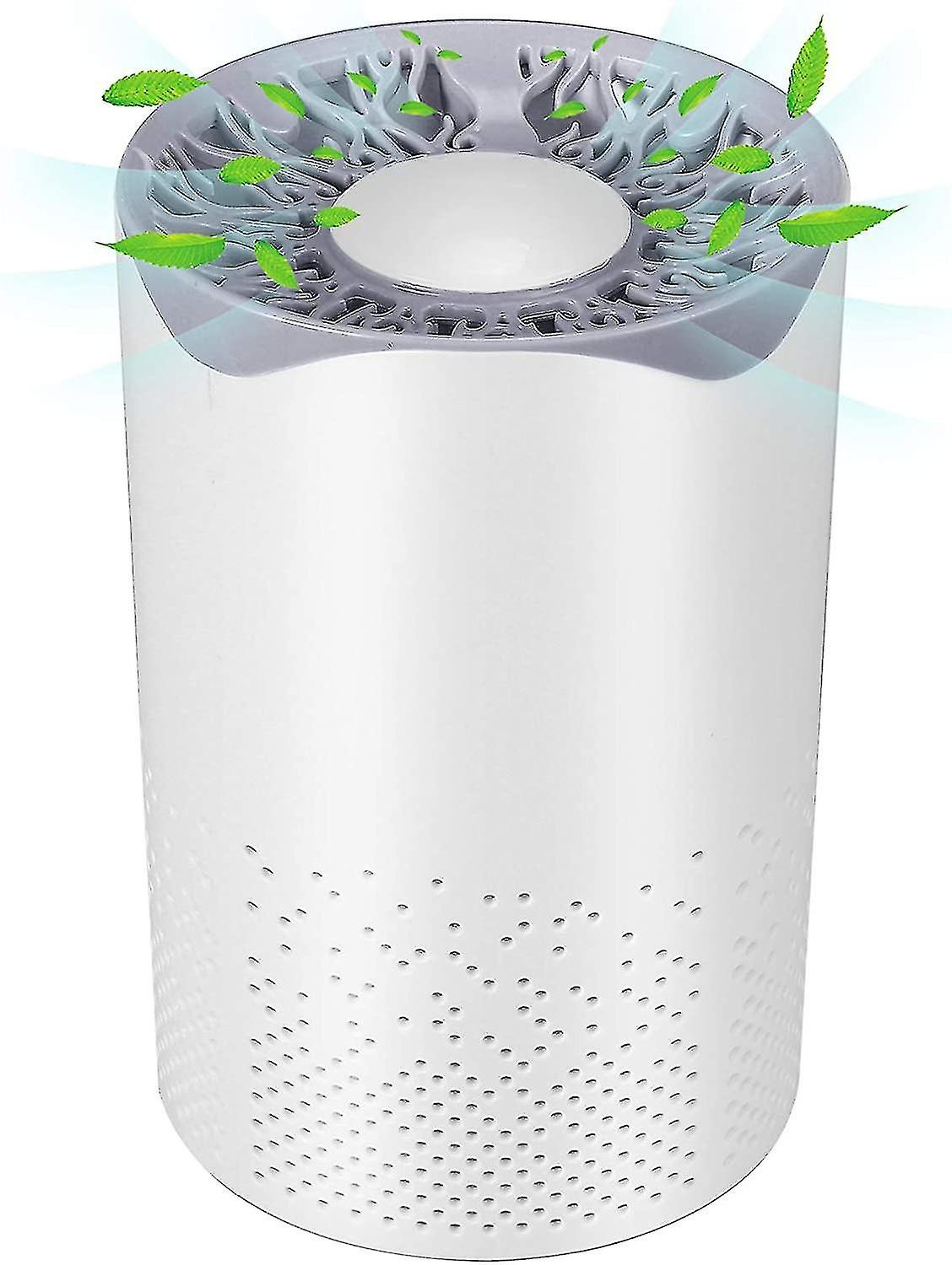 Purificatore d'aria con filtro Hepa 35db Purificatore d'aria silenzioso portatile1setwhite