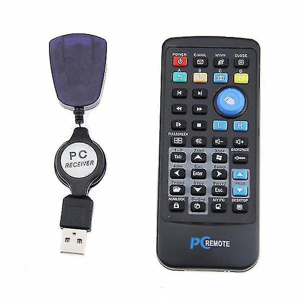 Ec0042 Wireless Remote Control Air Mouse Usb Receiver For Windows Xp Vista