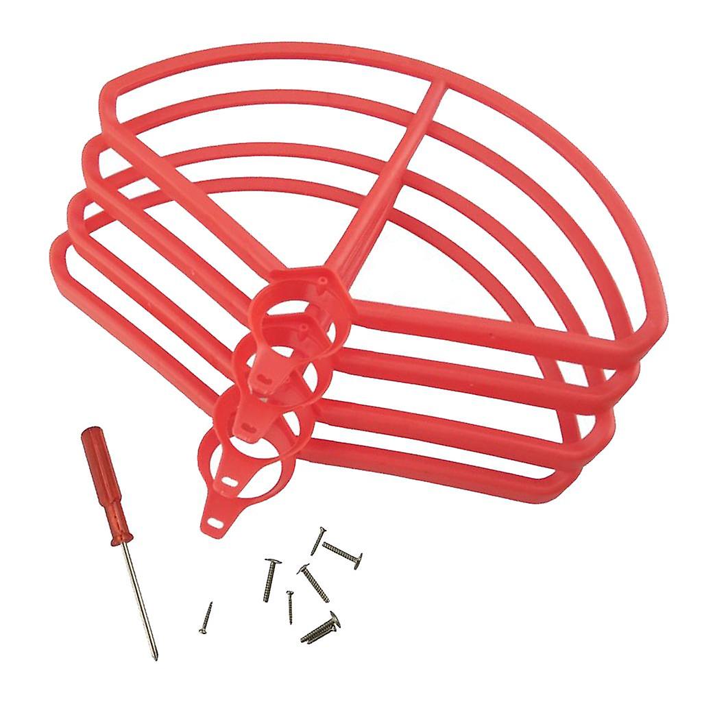 Drone Propell Guards Prop Protector for HS700 reservedeler rød