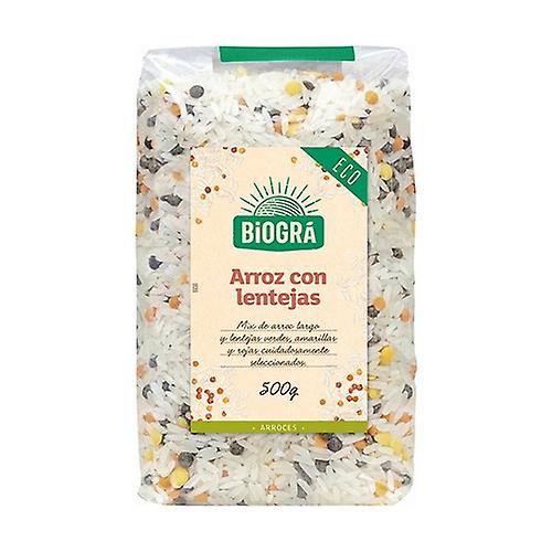 Organic rice with lentils 500 g