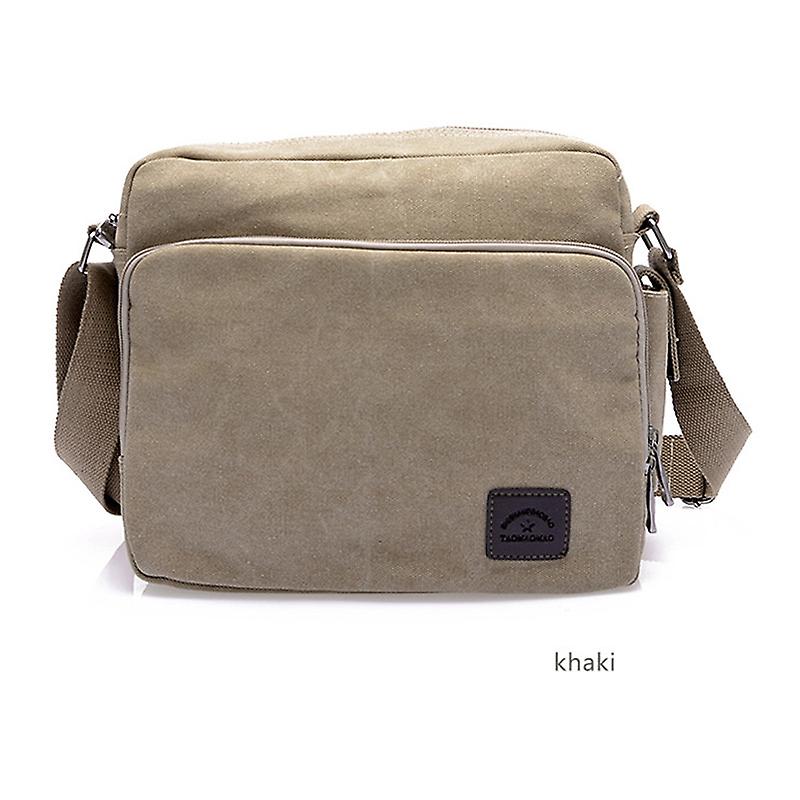 الرجال قماش متعددة الوظائف خمر رسول حقيبة الكتف الكورية الاتجاه حزمة بسيطة للرجال النساء مكتب حقيبة السفر في الهواء الطلق