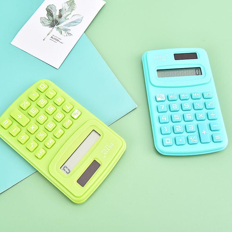 8 Digit Display Mini Pocket Size Calculator For Home School Office Modern Stylis