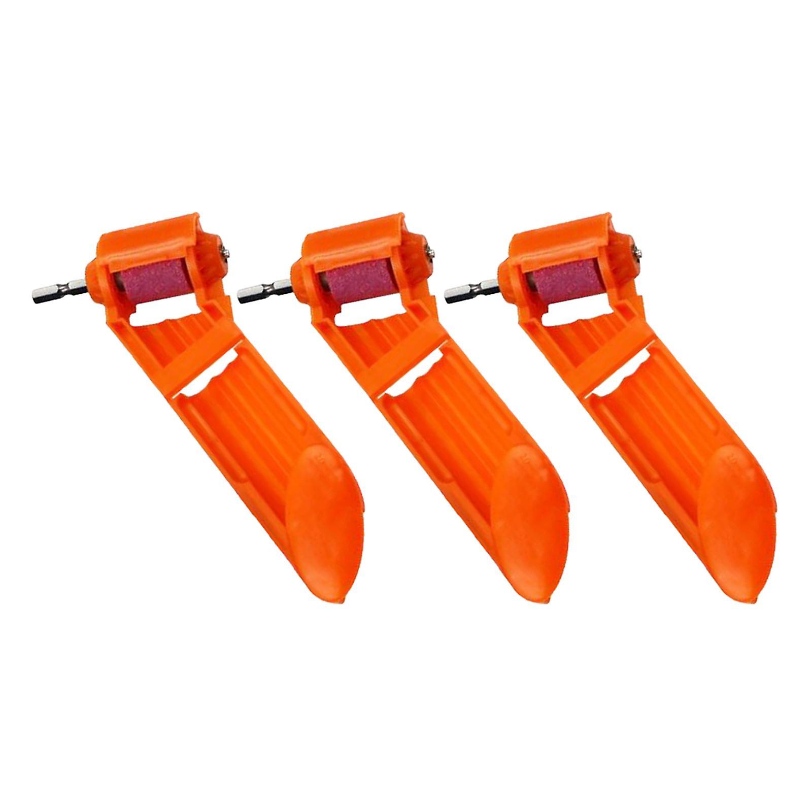 3 Pieces Portable Electric Power Drill Bit Grinder Sharpener Drill Tool