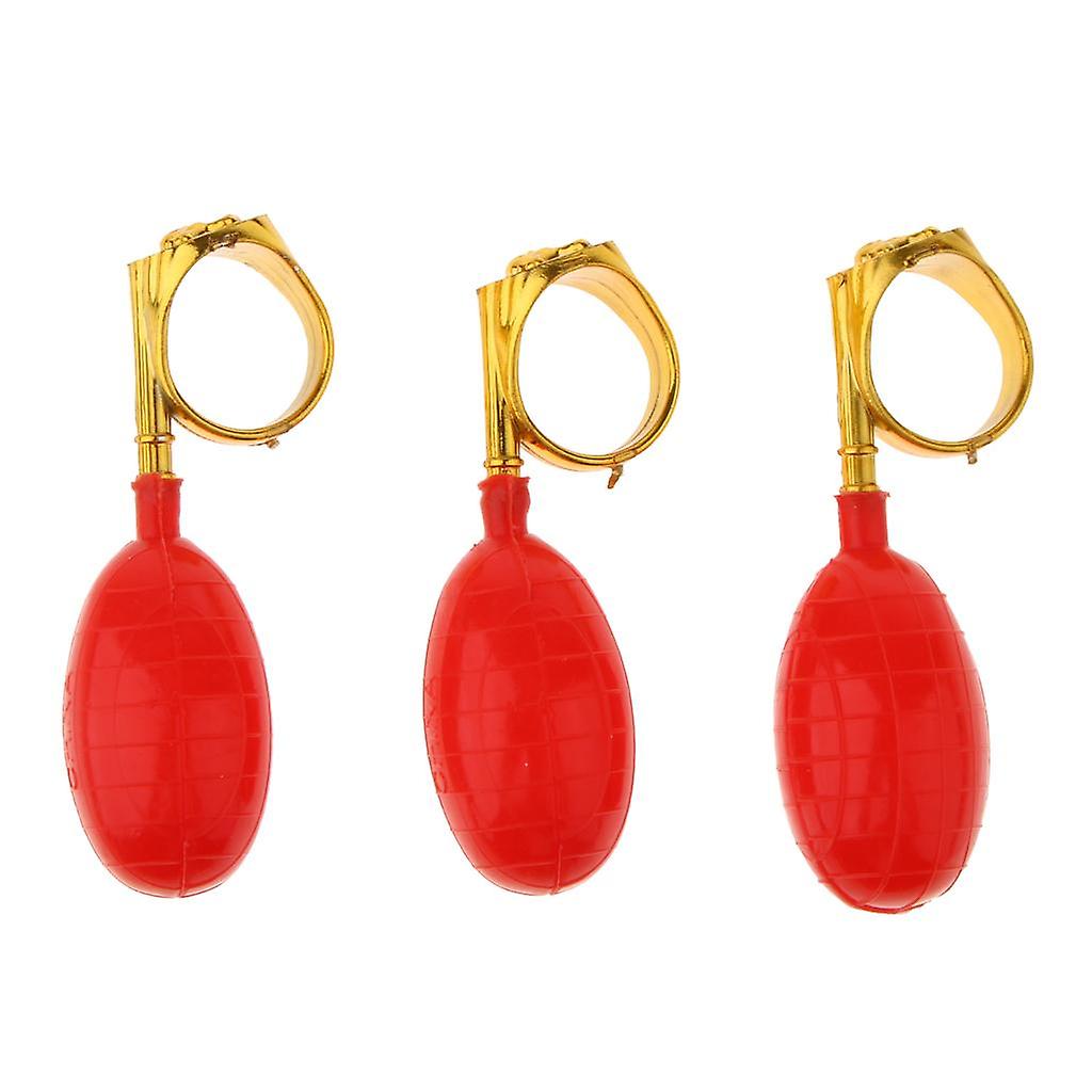3Pcs Squirt Ring Prank Toy