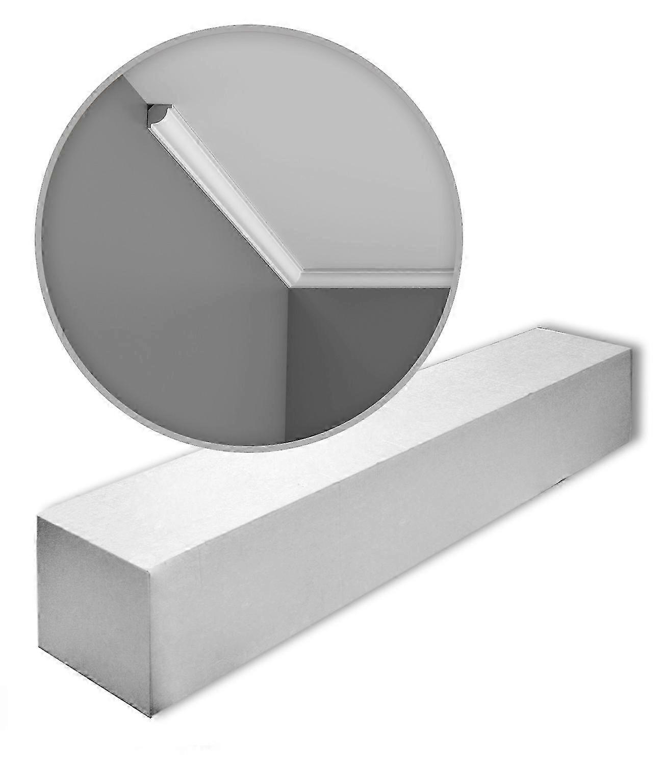 Orac Decor 10 x Crown mouldings CX132-box-10 AXXENT Duropolymer® white pre-primed