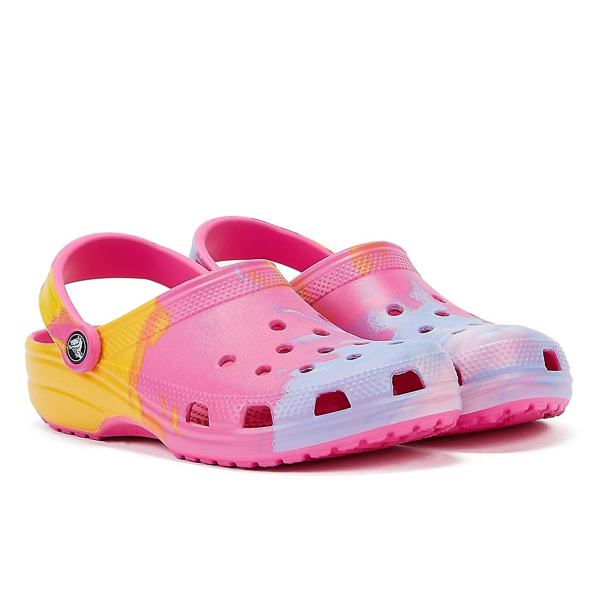 Crocs Classic Ombre Clog Juice Multi Women's Pink Sandals