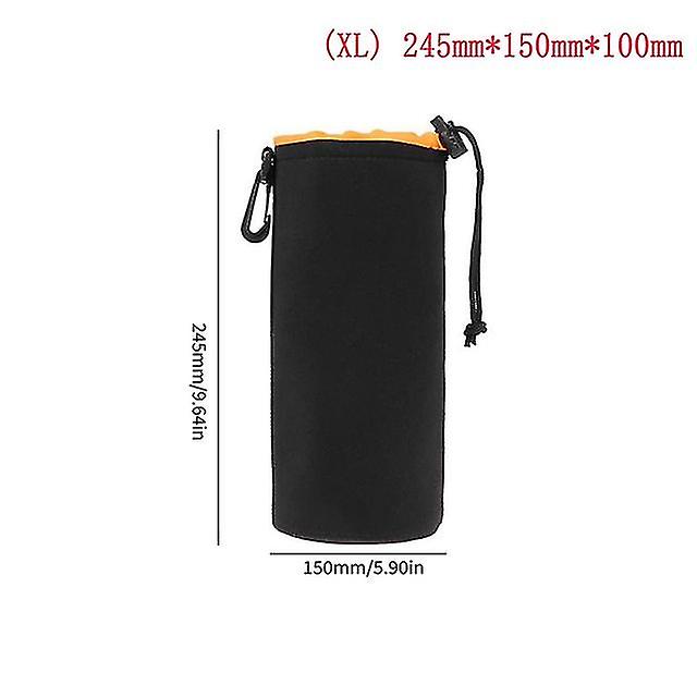 1pcs Camera Lens Pouch Bag Neoprene Waterproof Soft Video Camera Lens Pouch Bag Case For Canon Sony For Most Digital Slr Camera