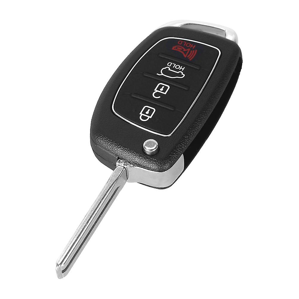 Replacement 3/4 Buttons Remote Key Fob Car Key Case Cover Styling For Hyundai Ix35 I20 Blade Key Shell Silicone Pad