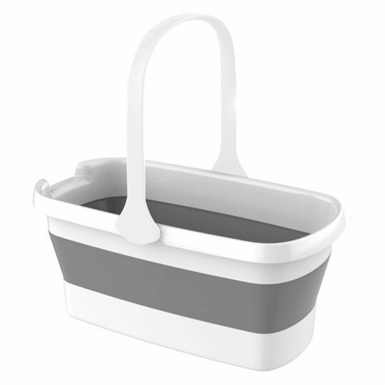 Folding Cleaning Mop Bucket Large Collapsible Mop Bucket Perfect For House Cleaning Beach Tote