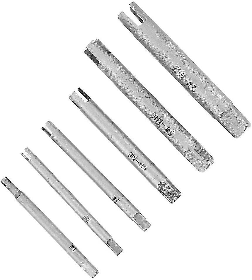 Spline Tap Puller, Broken Head Screw Remover, Stripped Tap Puller Set (10 Pcs)