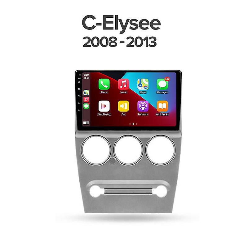 シトロエンC-エリゼCエリゼ2008 - 2013ナビゲーションGPS自動ビデオのためのカーラジオCarplay Androidプレーヤー