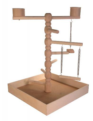 Trixie Wooden Playground for Parrots 41x55x41 Cm. (Birds , Toys)