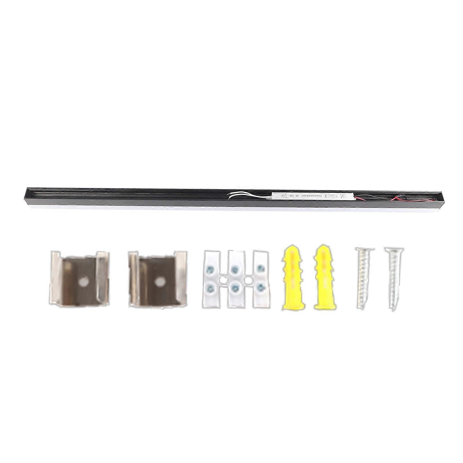 Modern LED Wall Light IP43 Waterproof Garden Strip Wall Lamp for Courtyard Passage 85‑265V 80 cm/31,5 pouces