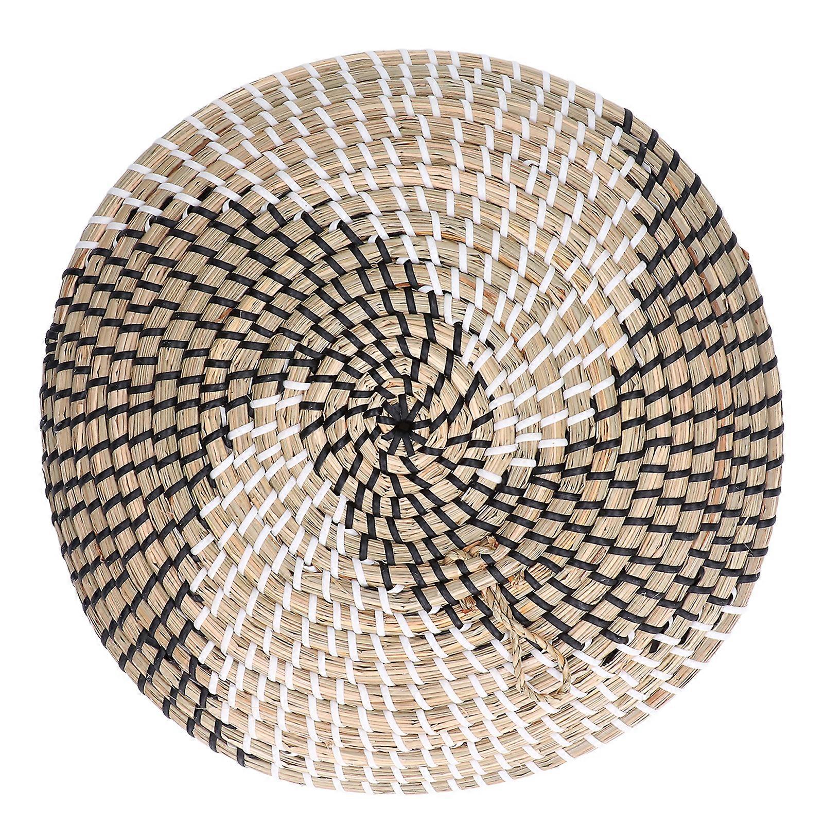 Woven Tripod Multifunctional Fashion Pattern Fine Workmanship Hanging Design Wall Basket