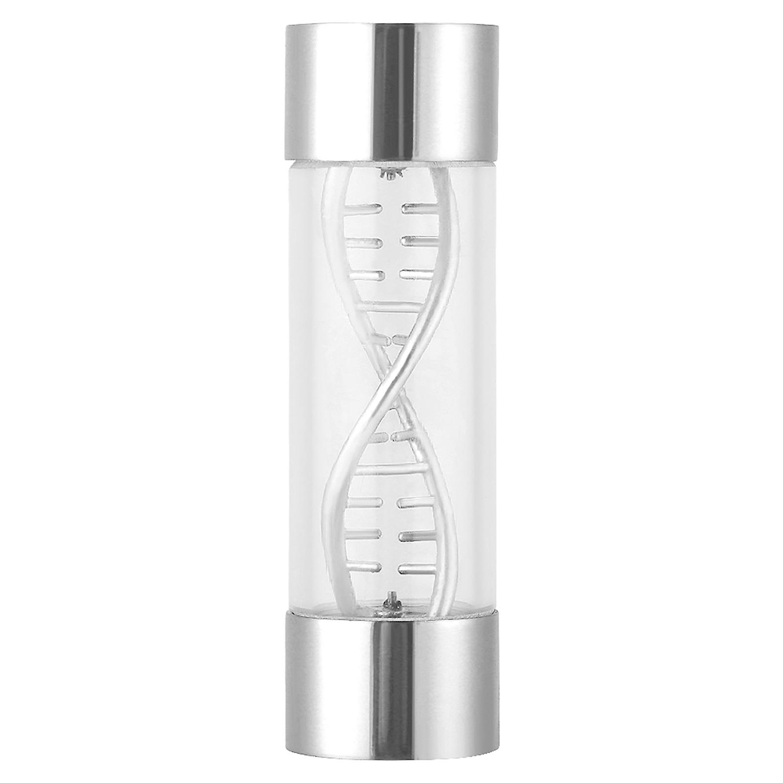 Water Flow Meter Multiple Color Metal Spiral G1/4 Female Thread for Computer Water Cooling(Silver )