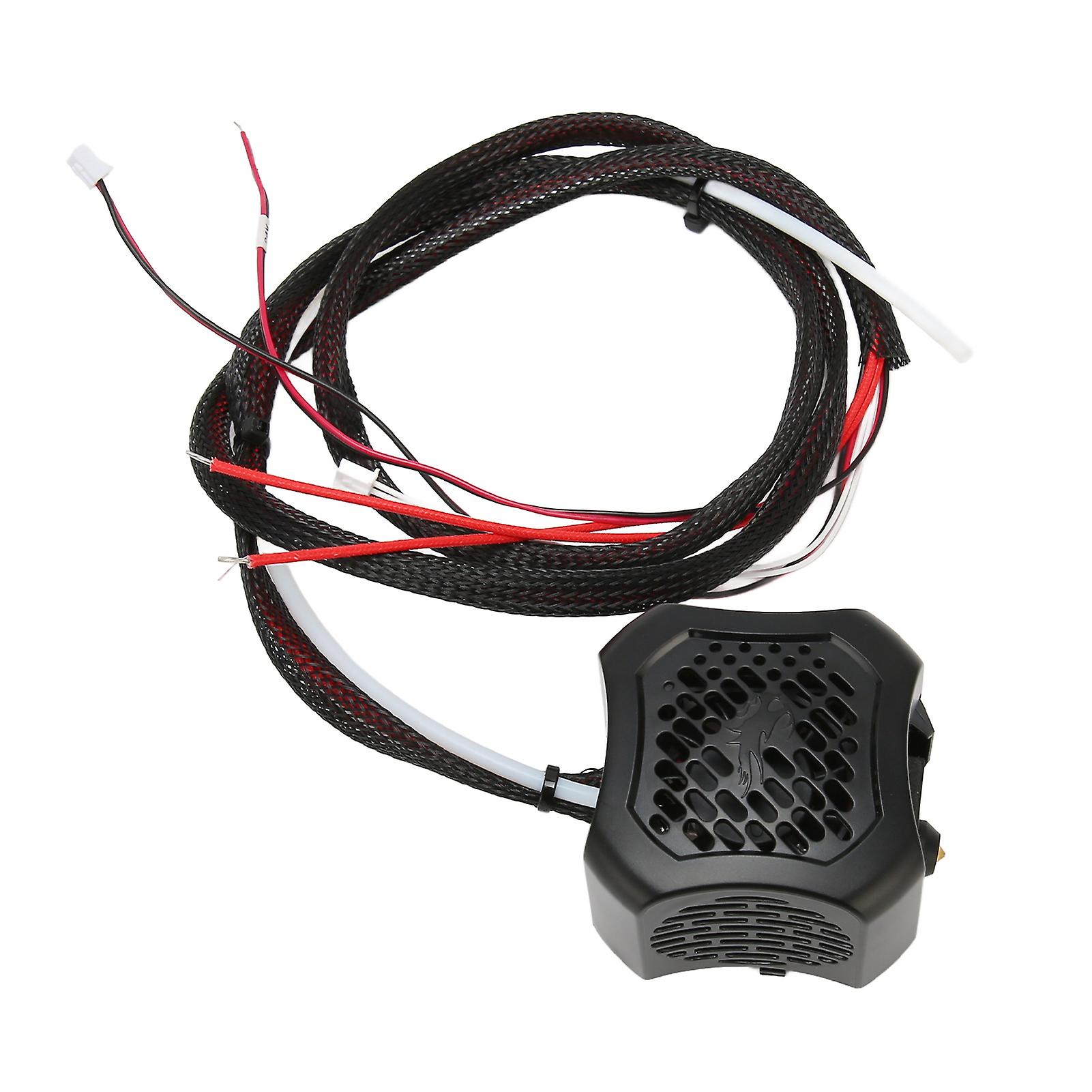 Full Assembled Extruder Kit for Ender 3 V2 with Dual Fans Accurate Uniform Printing 3D Printer Hotend Kit Full Set 