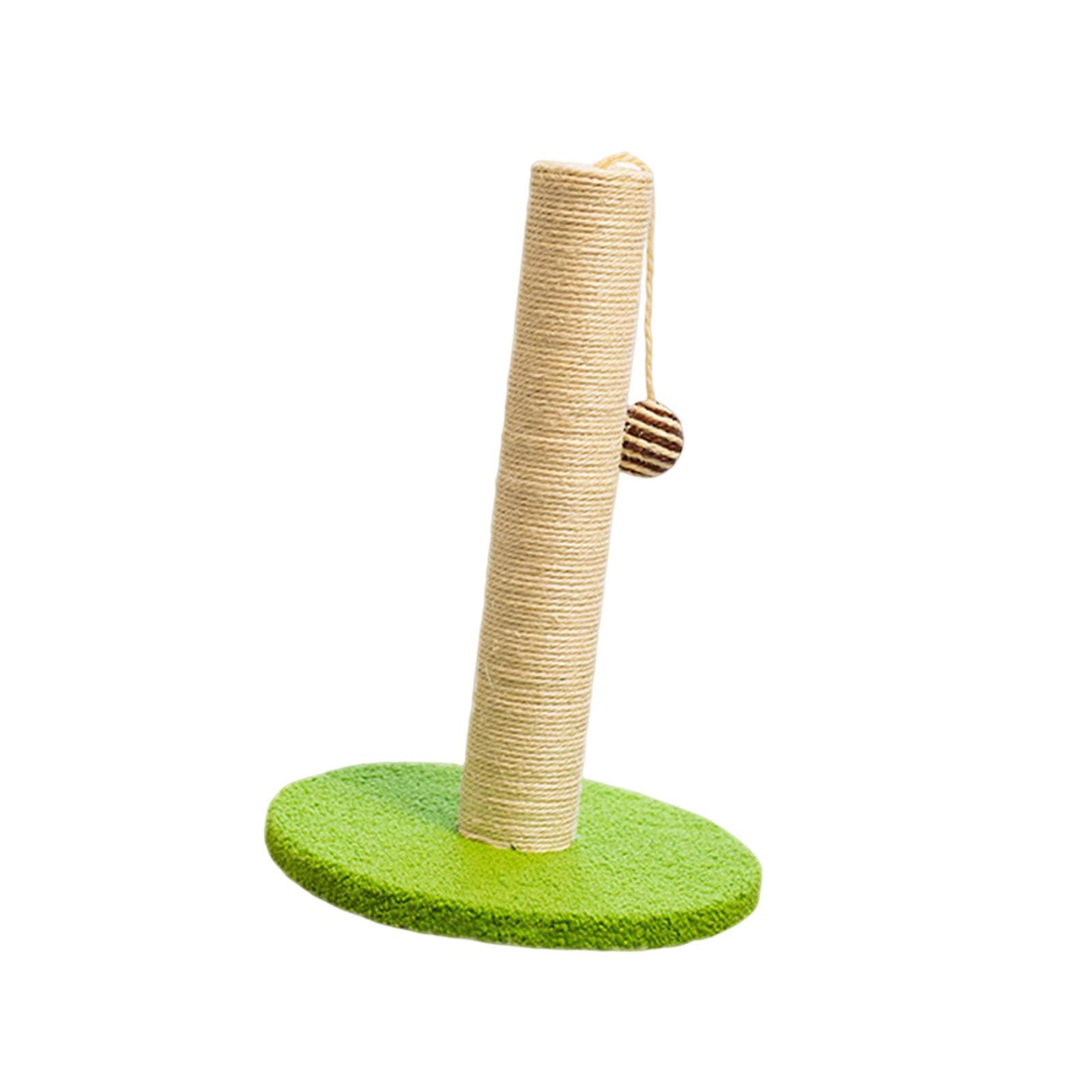 Cat Scratching Post Portable Sisal Rope Scratch Posts for Indoor Cats Kitten