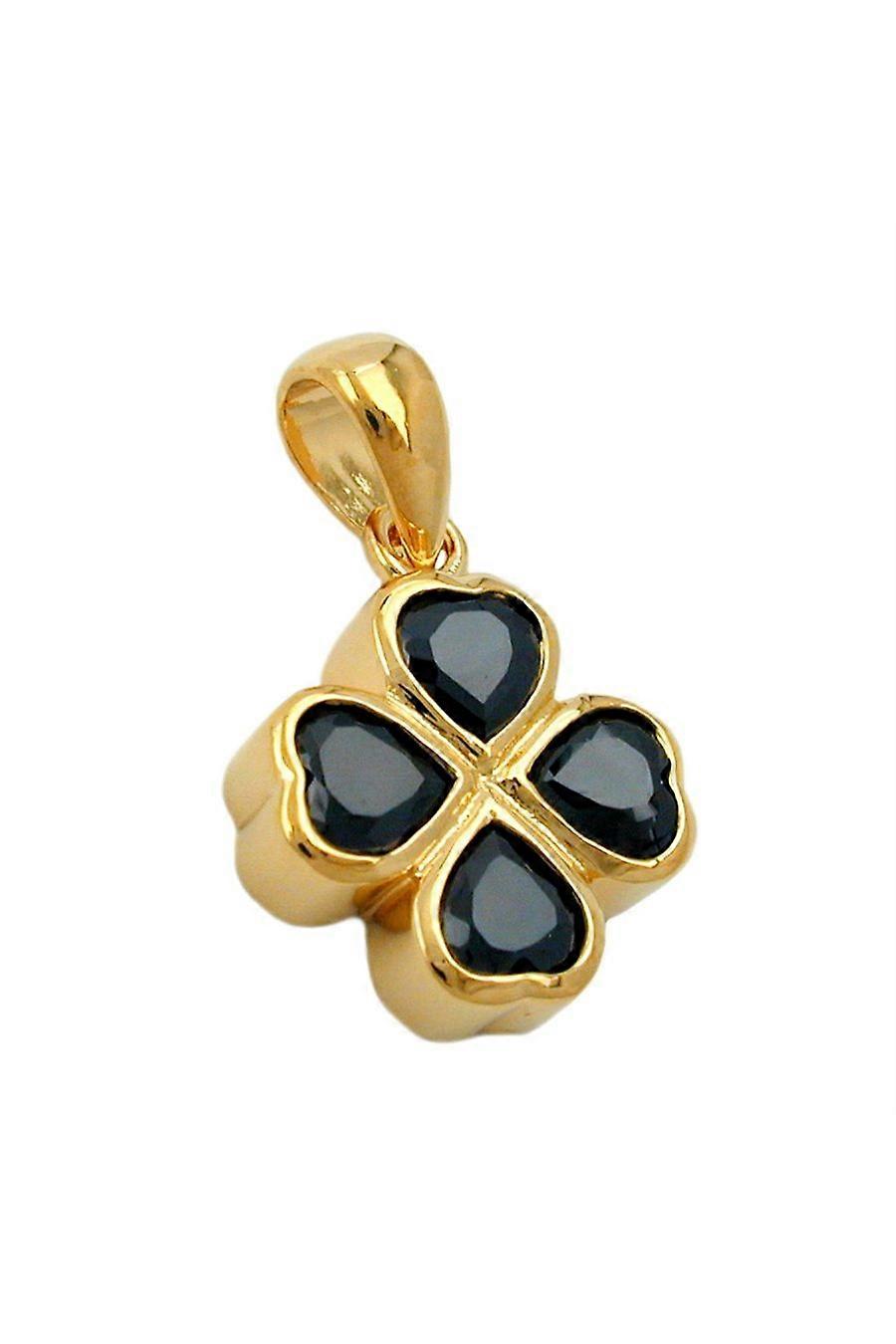 Pendant Clover Leaf 3 Micron Gold-plated - Gl30237