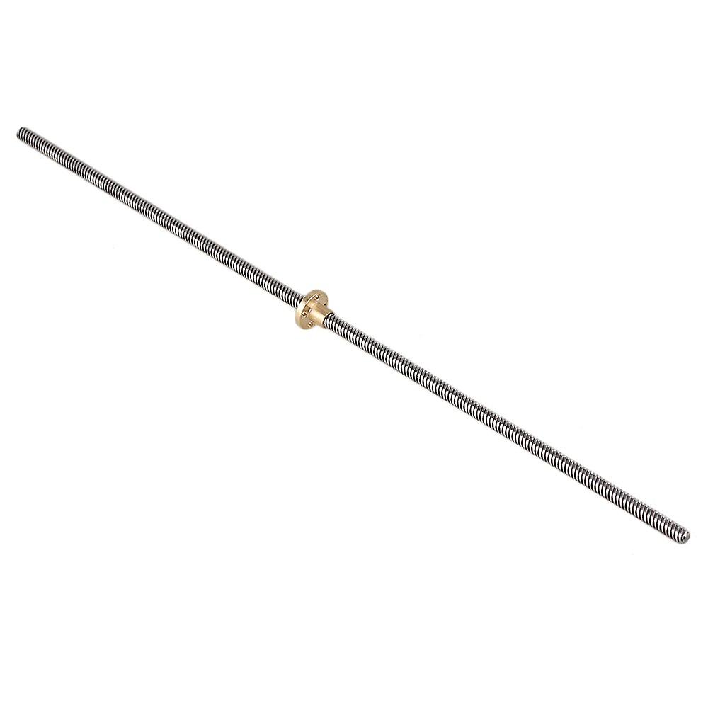 450mm Length Stainless Steel Lead Screw with Brass Nut for 3D Printing