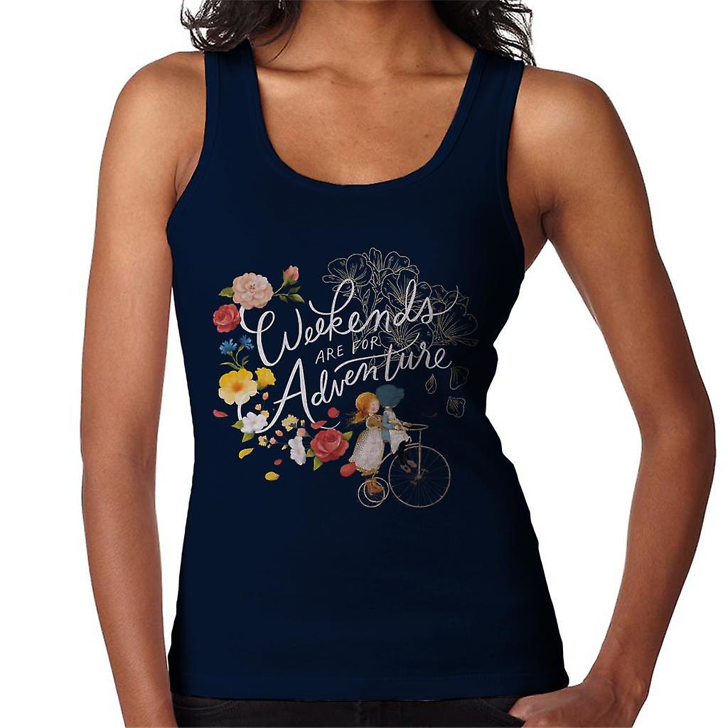 Holly Hobbie Weekend Adventure Light Text Women's Vest