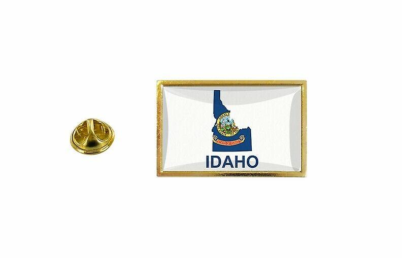 pine pine pine badge pin-apos;s country flag map usa idaho