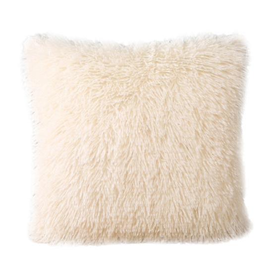 Warm Soft Fluffy Throw Pillow Case Cover Cushion Home Bed Sofa Car Decoration